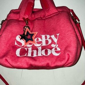 See By Chloe Vibrant Pink Shoulder Bag